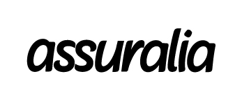Assuralia logo black light